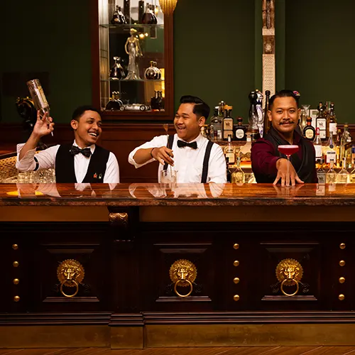 Pinstripe Bar Staff